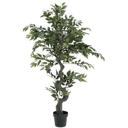 Europalms, Kunstpflanzen, Ficus Waldbaum, Kunstpflanze, 110cm (110 cm)