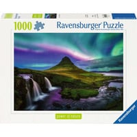 Puzzle Power of Nature - Nordlichter über Kirkjufell 1000 Teile