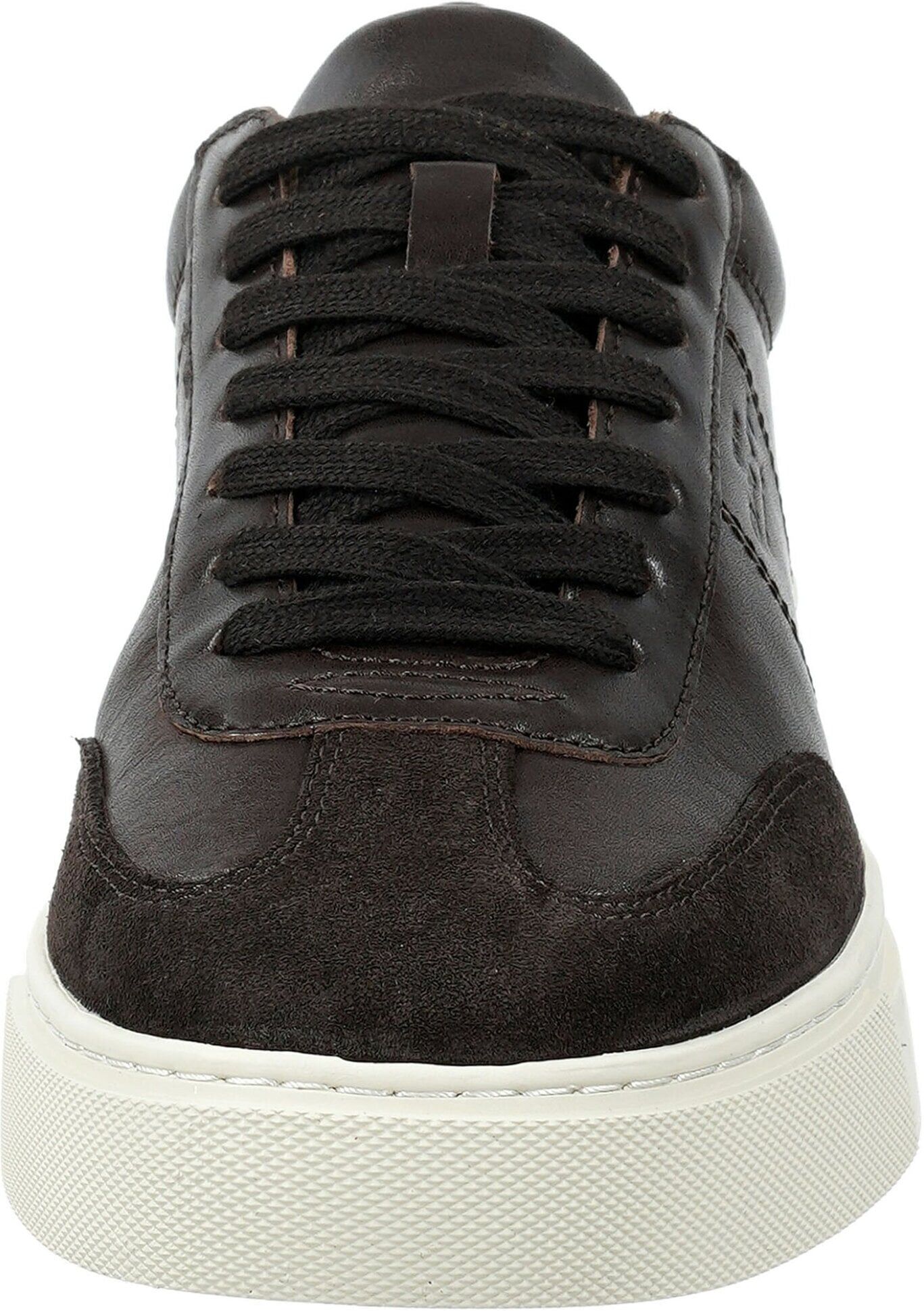 Sneaker GANT "Sneaker Mc Julien", Herren, Gr. 45, braun (dunkelbraun), Obermaterial: 100% Rindsleder Leather cow. Futter: 100% Textilmaterial TEXMAT. 100% Gummi rubber., Schuhe Sneaker