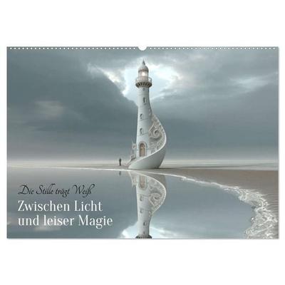 Die Stille trägt Weiß (Wandkalender 2027 DIN A2 quer), CALVENDO Monatskalender