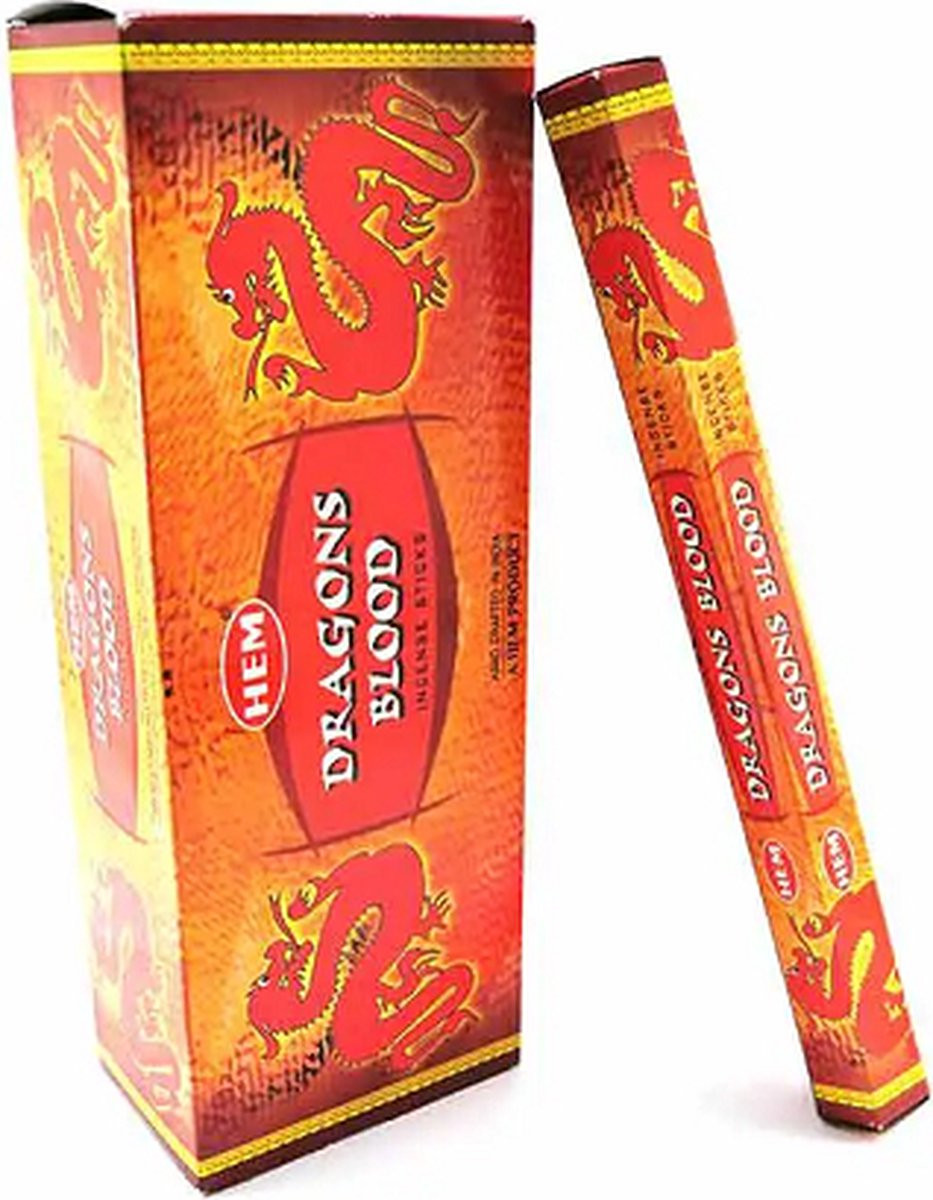 HEM Dragons Blood wierookstokjes, 120 stuks