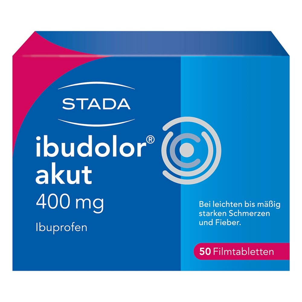 STADA Consumer Health Deutschland GmbH Ibudolor akut 400mg Ibuprofen Filmtabletten 09091263