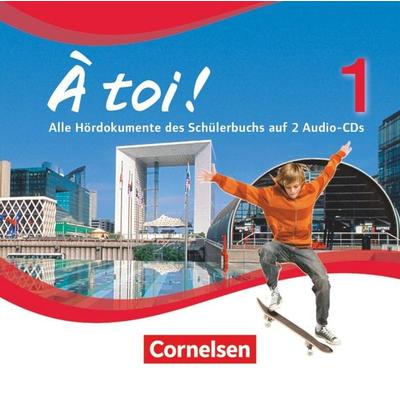 À toi ! - Vierbändige Ausgabe ab 2012 - Band 1 - Gertraud Gregor,Michele Heloury,Catherine Jorissen,Catherine Mann-Grabowski,Walpurga Herzog, CD,