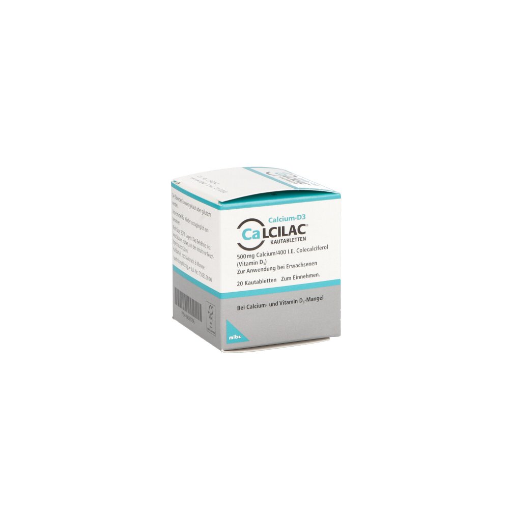 MIBE GmbH Arzneimittel Calcilac 500mg/400 internationale Einheiten 09091056