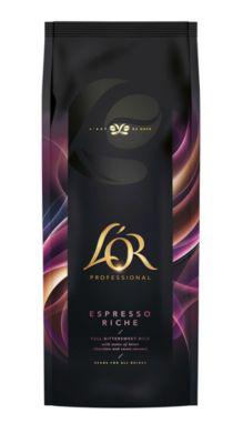 L'Or Röstkaffee Espresso Riche, ganze Bohnen, Intensität 3/5, Tüte mit 1 kg