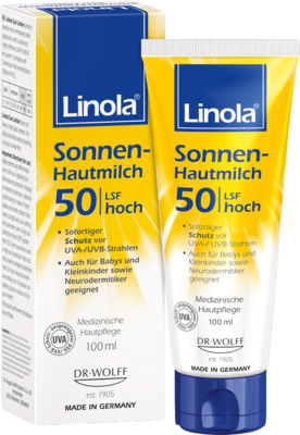 Dr. August Wolff GmbH & Co. KG Arzneimittel LINOLA Sonnen-Hautmilch LSF 50 100 ml 11637166