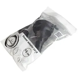 Gembird PC-SFC14M-01 Stromkabel Schwarz 0,15 m C14-Koppler
