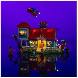 Light my bricks LMB 2.0 LED Licht Set für LEGO 43268 Das Strandhaus aus Lilo und Stitch