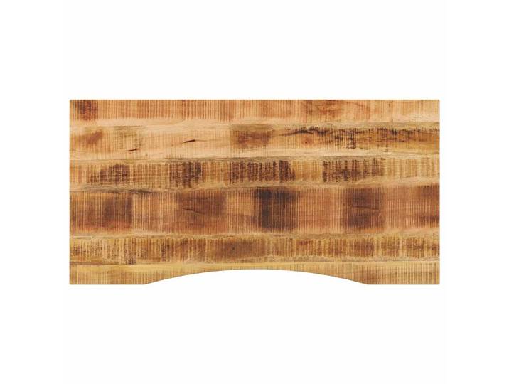vidaXL Schreibtischplatte mit Aussparung 110x50x2,5cm Massivholz Mango