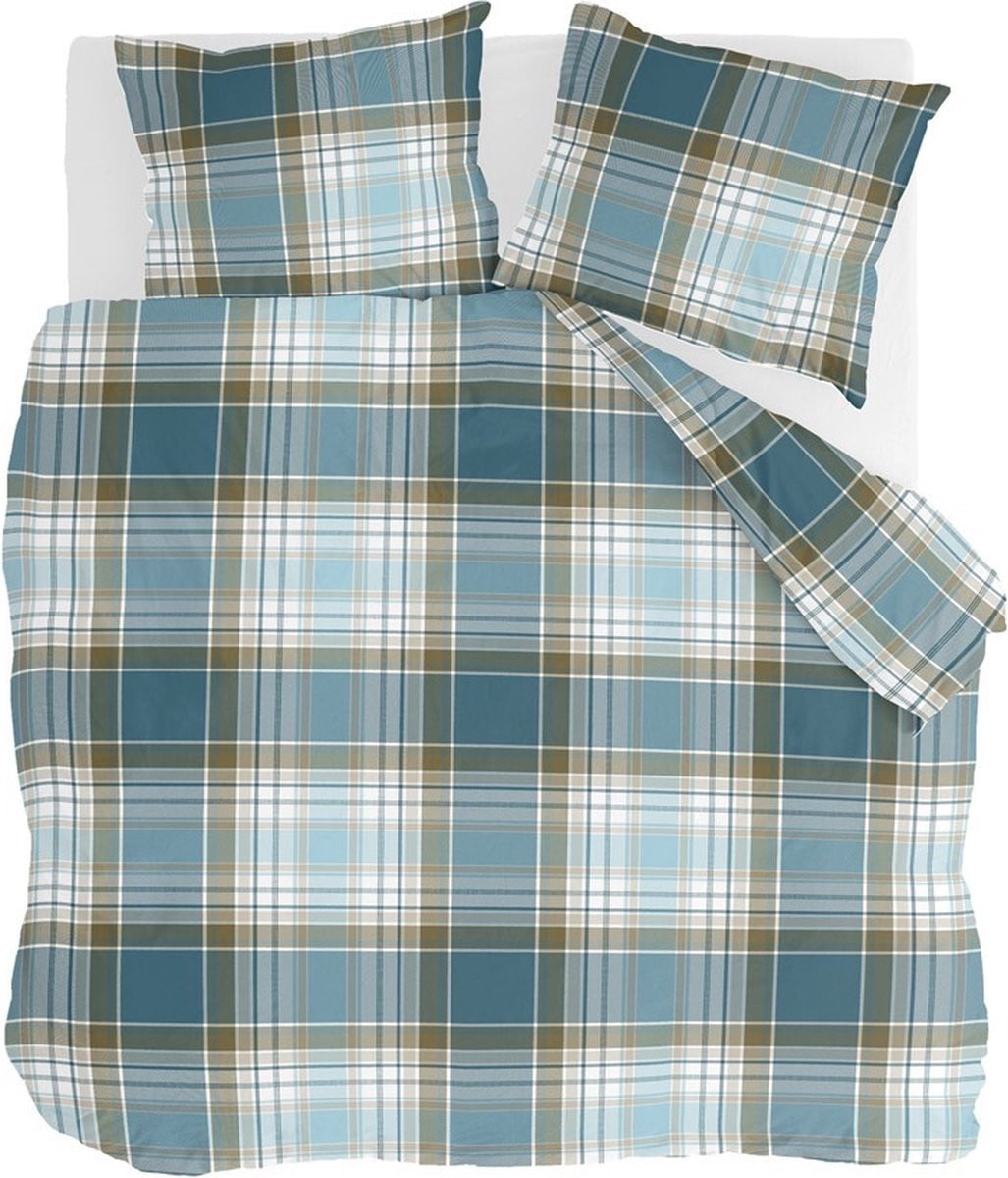 Walra Dekbedovertrek Scottish Pleasure Petrol - 240 x 220 cm