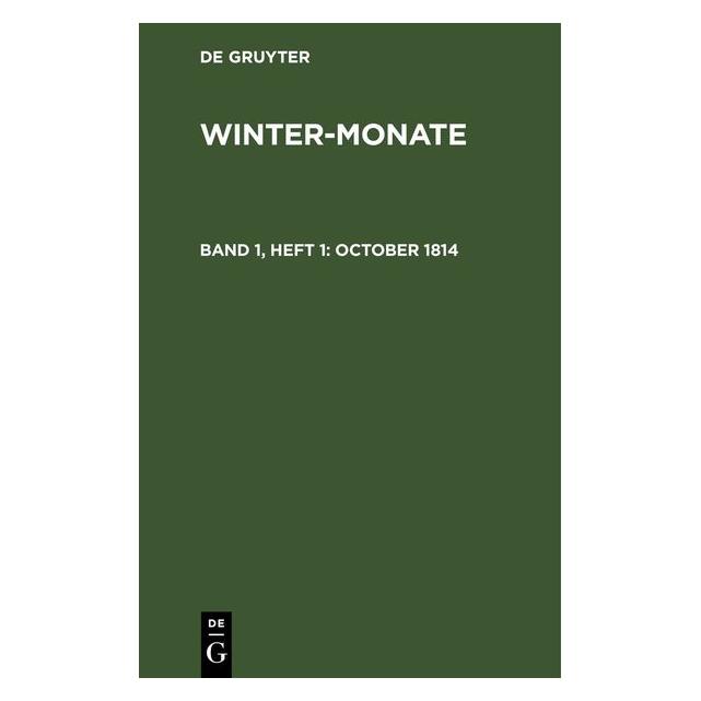 De Gruyter October 1814 (Deutsch) (67783398)