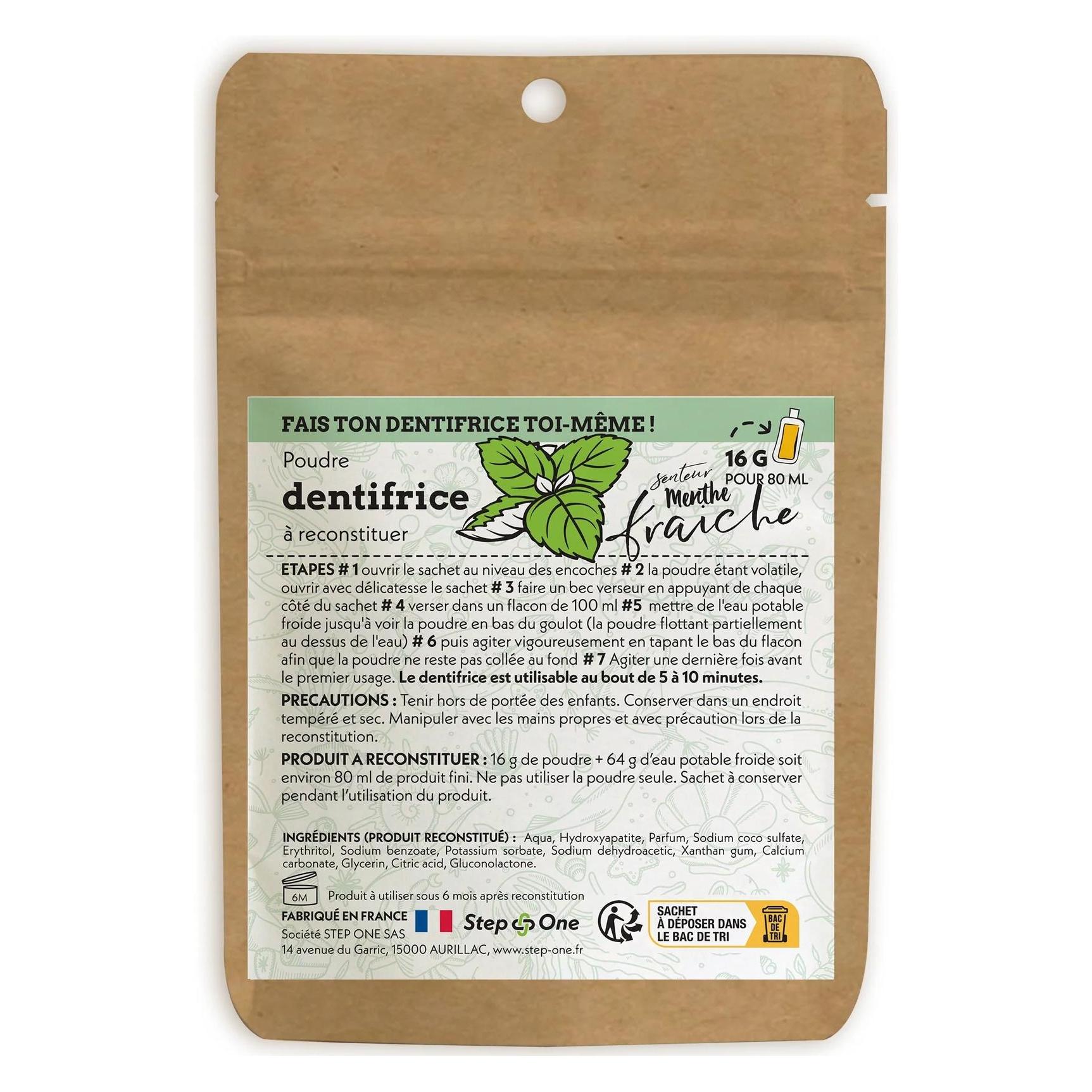 Step One Zahnpasta in Pulverform Minz frisch (80 ml) (53487757)