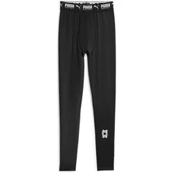 Puma, Herren, Tights, Hoops Team Full Tight Baselayer (S), Schwarz