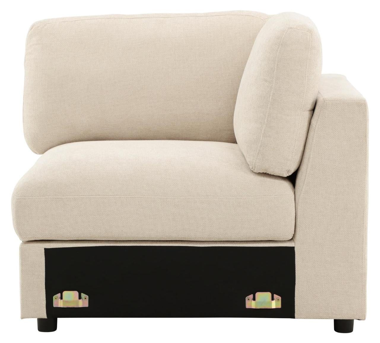 Salerno bankmodule hoekopstelling beige