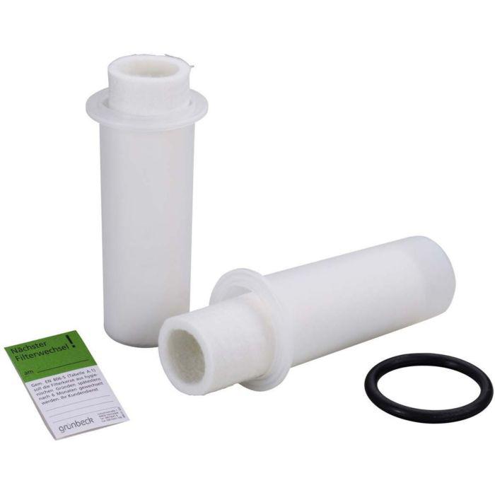 Grünbeck Ersatzfilterkerze 103067 20 µm Gr. 1 mit Schutzglocke, 2er-Pack