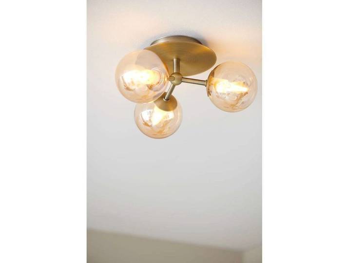 Atom Trio Deckenleuchte Rauchgrau - Halo Design - Wohnzimmer - Metall