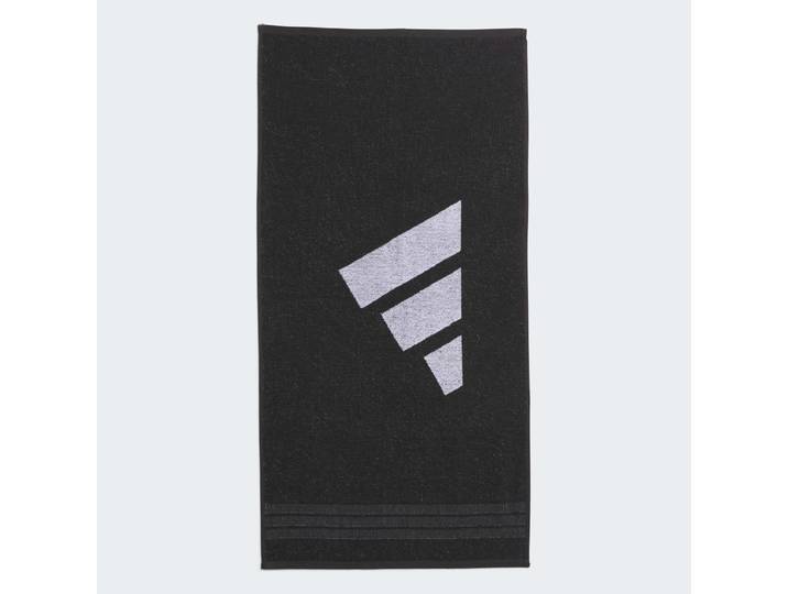 Handtuch ADIDAS PERFORMANCE PERFORMANCE KLEIN , schwarz, weiß, 1 Stk., Obermaterial: 100% Baumwolle, Handtücher, Handtuch, für Training und Alltag, kompakte Grösse, gewebtes Finish