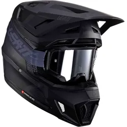 Leatt 7.5 S24 Stealt, Motocrosshelm - Schwarz/Grau - XXL