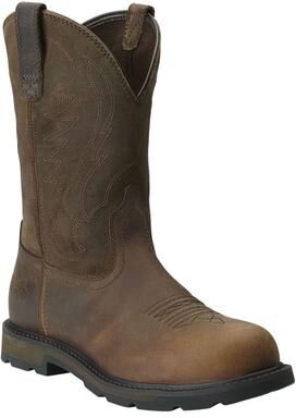 Ariat Groundbreaker ST - Mens 10 Brown Boot E2