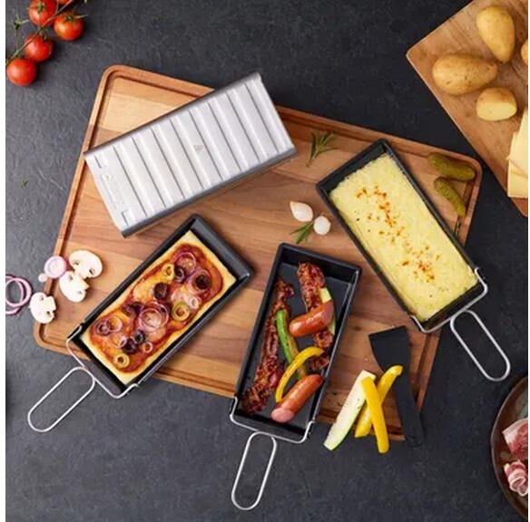 Raclette "Kisag Light Pro", silber (silberfarben), Raclettes, Raclette silberfarben Einheitsgröße
