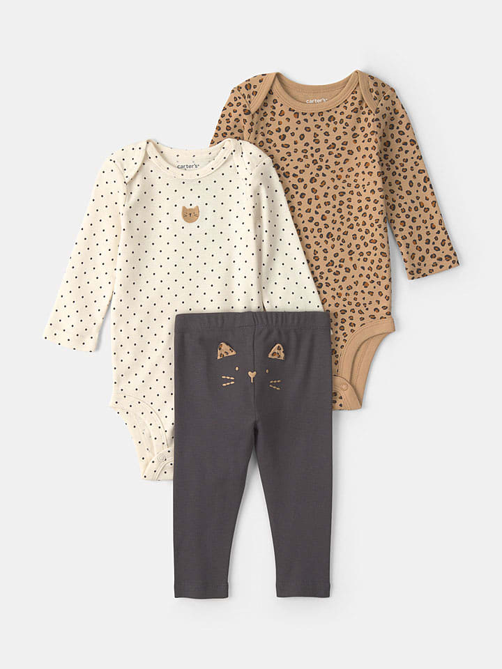 carter's 3tlg. Outfit in Bunt - 74