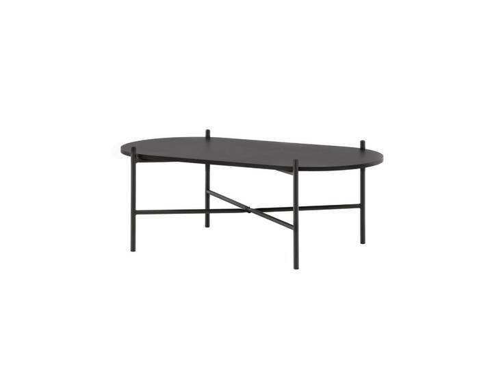 Furnlux Couchtisch Pueblo Schwarz 60x120x45 cm, 60x45x120 cm, Wohnzimmer, Wohnzimmertische, Couchtische