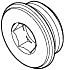 Dornbracht Stopfen 1/2-14NPT 0431200621090 roh