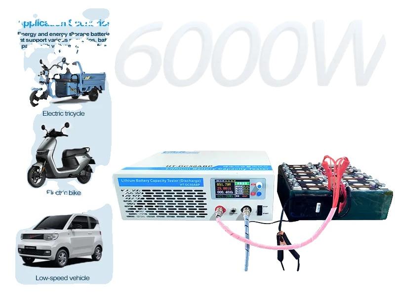 Batteriekapazitätstester, 6000W Last, LCD-Display, HT-DC50ABP