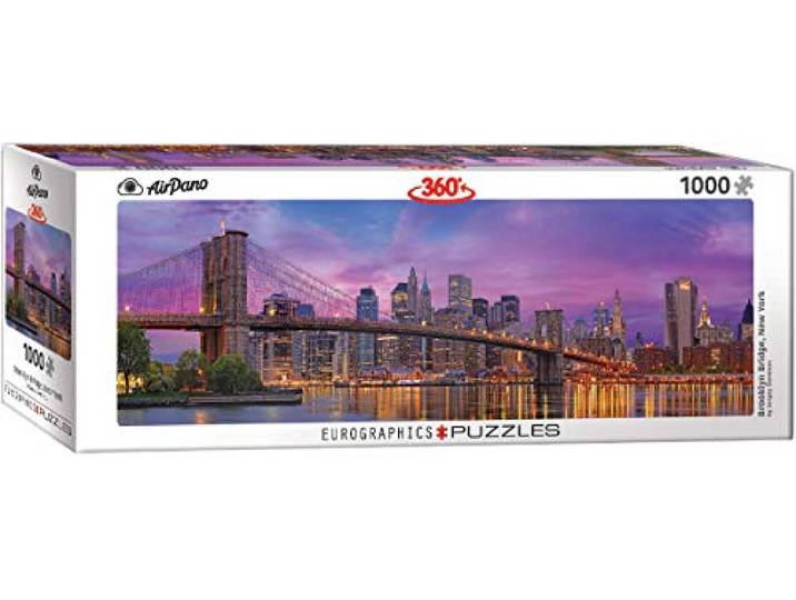Brooklyn Bridge New York Panoramisch 1000-delige puzzel