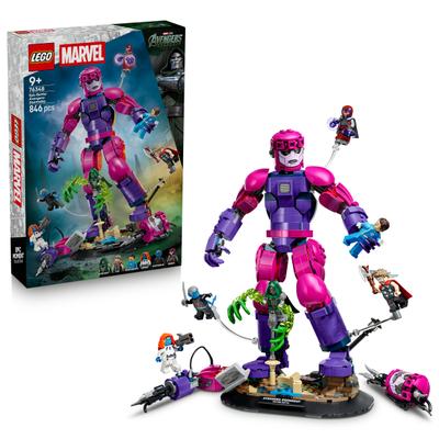 Konstruktionsspielsteine LEGO "Legendärer Showdown: Avengers: Doomsday (76348), LEGO Super Heroes", bunt, Spielbausteine, Kinder, Kunststoff, Made in Europe