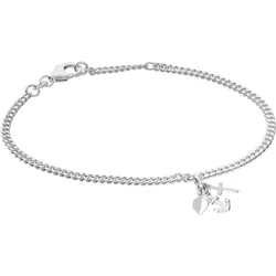 trendor 21582 Mädchen-Armband Glaube, Liebe, Hoffnung 925 Silber Rhodiniert