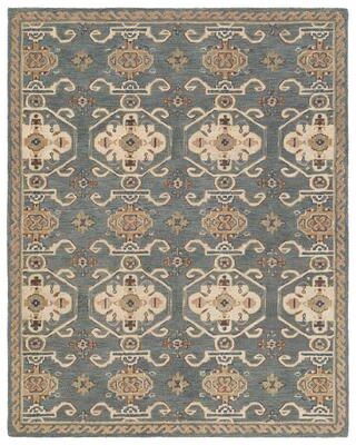 Terra by Obeetee Noble Fable Olive Rug