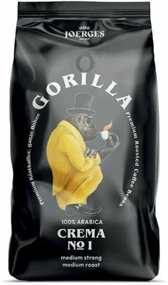 gorillaCoffee Joerges Gorilla Kaffee - Crema N°1 - 1 Kg - MaxiCoffee