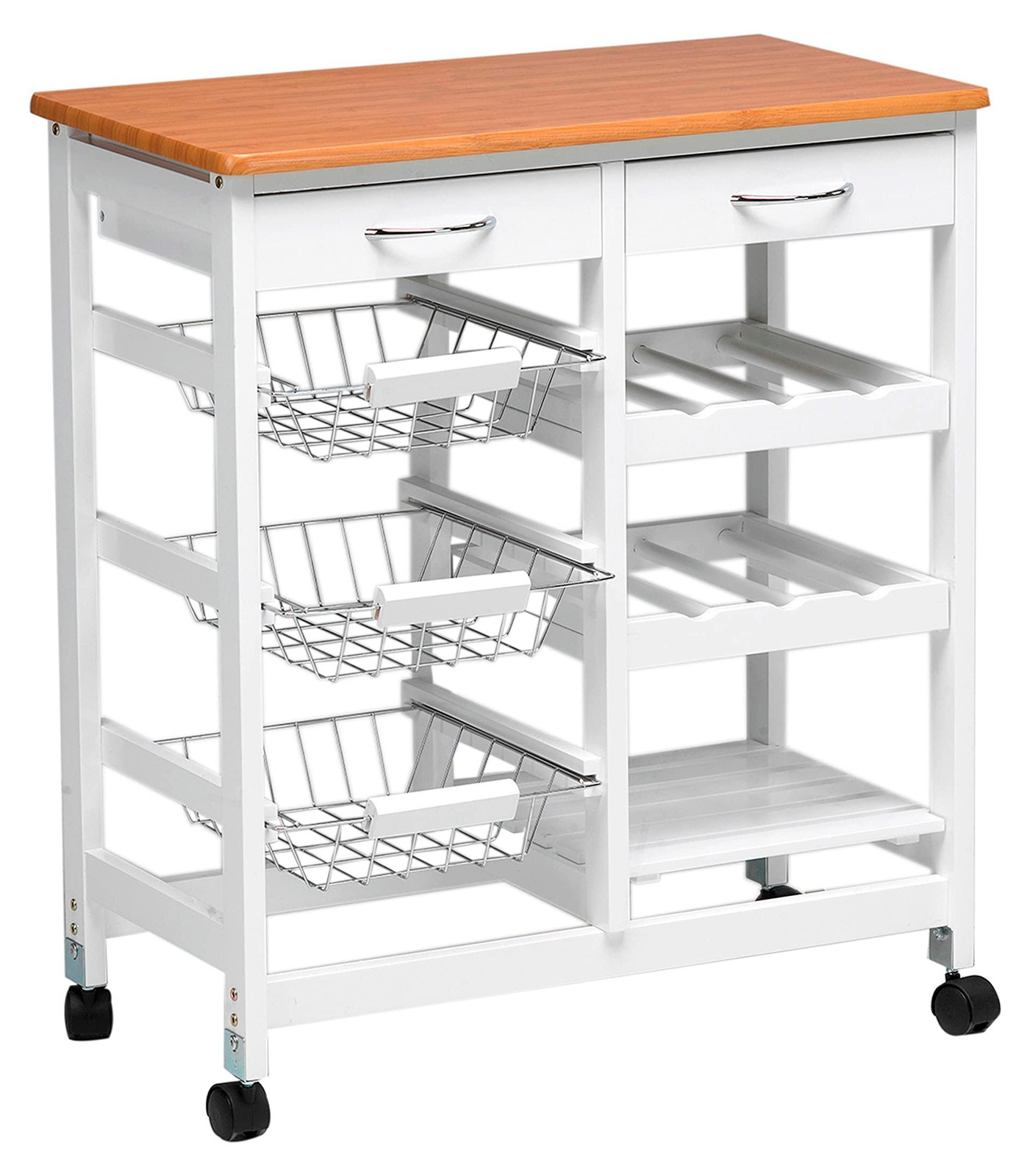 Kit Closet Keukentrolley in hout