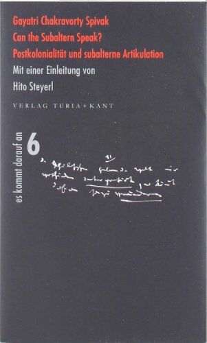 Spivak, Gayatri Chakravorty - Can the Subaltern Speak?: Postkolonialität und subalterne Artikulation - Preis vom 09.10.2026 07:28:09 h