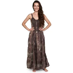 Metamorph Langes Mittelalter Sommerkleid braun (L, XL)