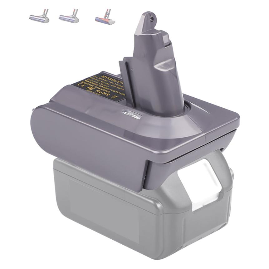 Japcell Makita 18V Akku-Adapter für Dyson V6, V7 und V8 (JAPCELL)