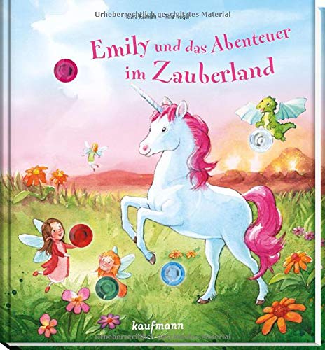 Klara Kamlah - Emily und das Abenteuer im Zauberland: Funkel-Bilderbuch mit Glitzersteinen - Preis vom 09.10.2026 07:28:09 h