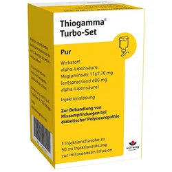 THIOGAMMA Turbo Set Pur Injektionsflaschen 50 ml