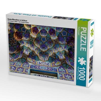 CALVENDO Puzzle Imam-Moschee in Isfahan | 1000 Teile Lege-Größe 64x48cm Foto-Puzzle für glückliche Stunden