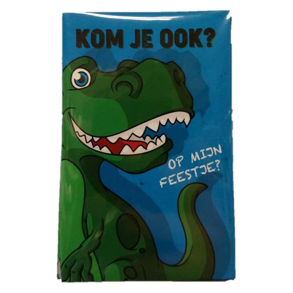 Dinosaurier-Einladungen, 6 Stk. (6 Stk.) (64748137)
