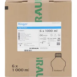 Ringerlösung Spüllösung B.braun Ecotainer 6000 ML