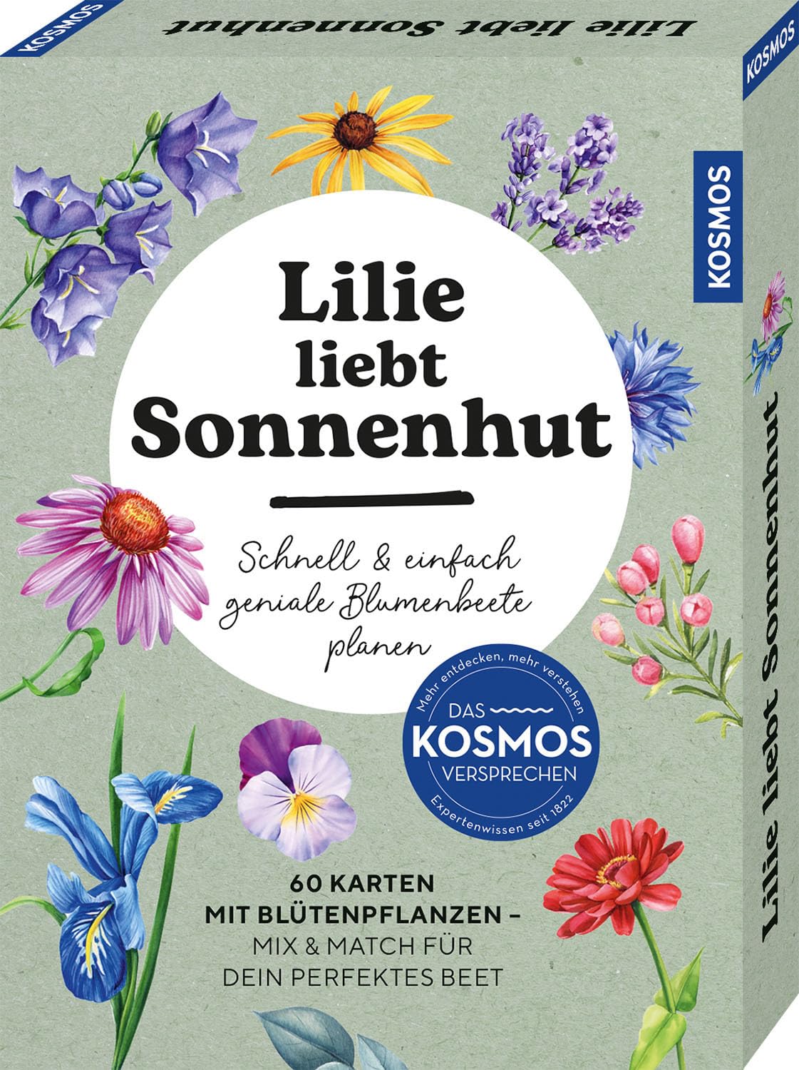 Angelika Throll - Lilie liebt Sonnenhut: Schnell und einfach geniale Blumenbeete planen. 60 Karten mit Blütenpflanzen - Mix & Match für dein perfektes Beet - Preis vom 09.10.2026 07:28:09 h