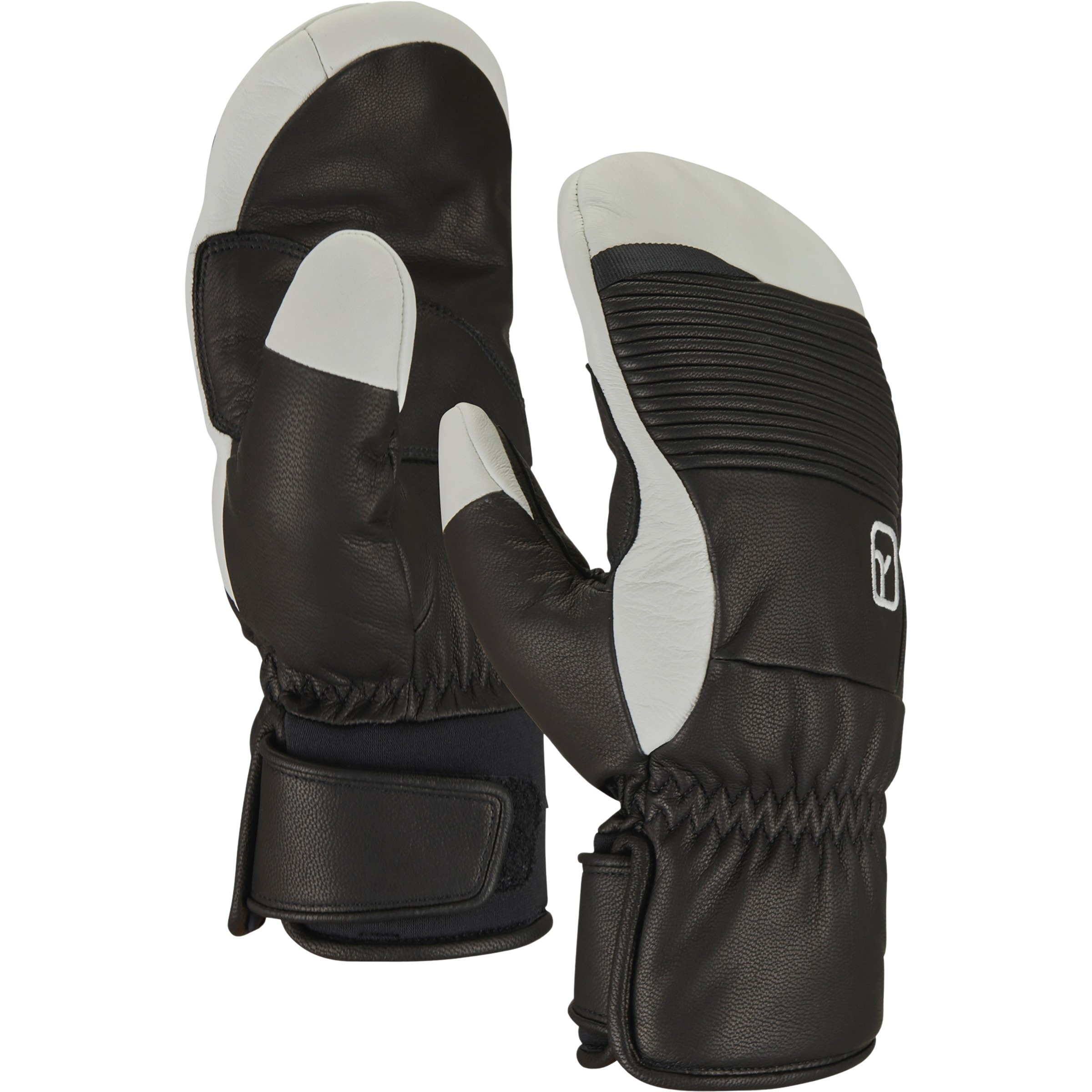 Ortovox Full Leather Mitten Herren Fäustlinge schwarz Größe XXL Freeride | Skifahren | Splitboard Windabweisend Wasserabweisend