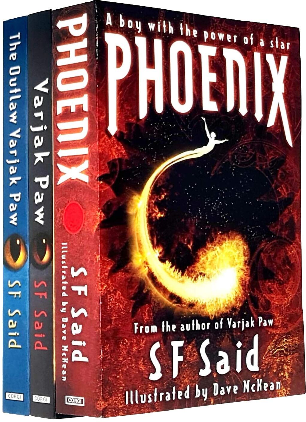 SF Said Collection 3 Books Set (Varjak Paw, Phoenix & The Outlaw Varjak Paw) - Ages 8-11 - Paperback Corgi Books