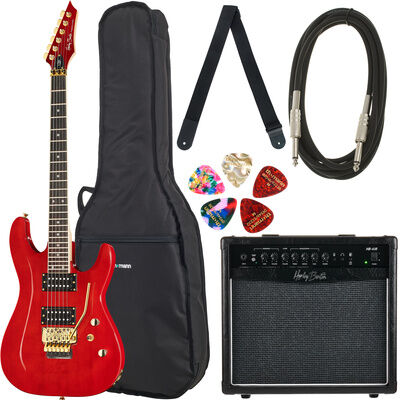 Thomann Guitar Set G44 Translucent Red