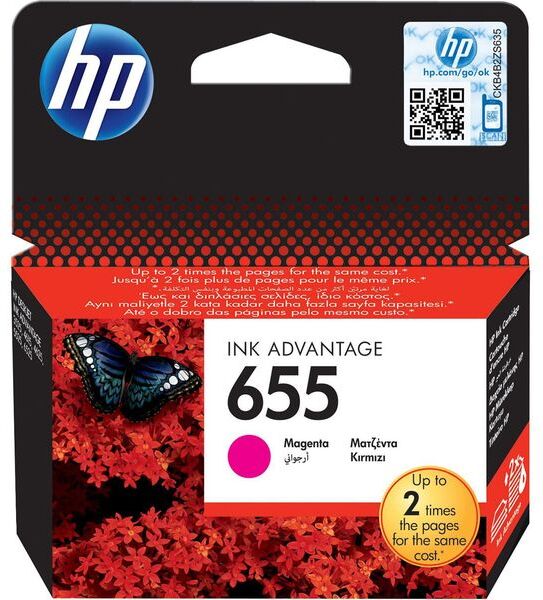 HP 655 (CZ111AE) - Magenta - Druckerpatrone
