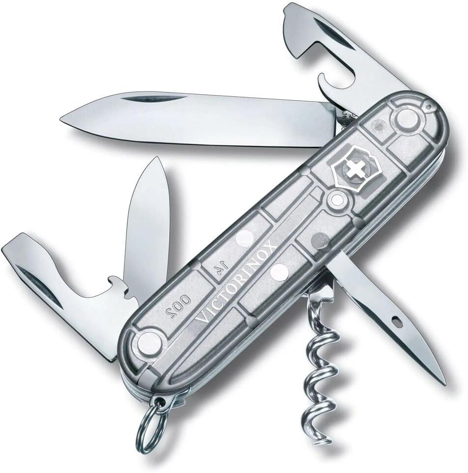 Victorinox  - Spartan Silvertech Grey Argent Translucide - Couteaux