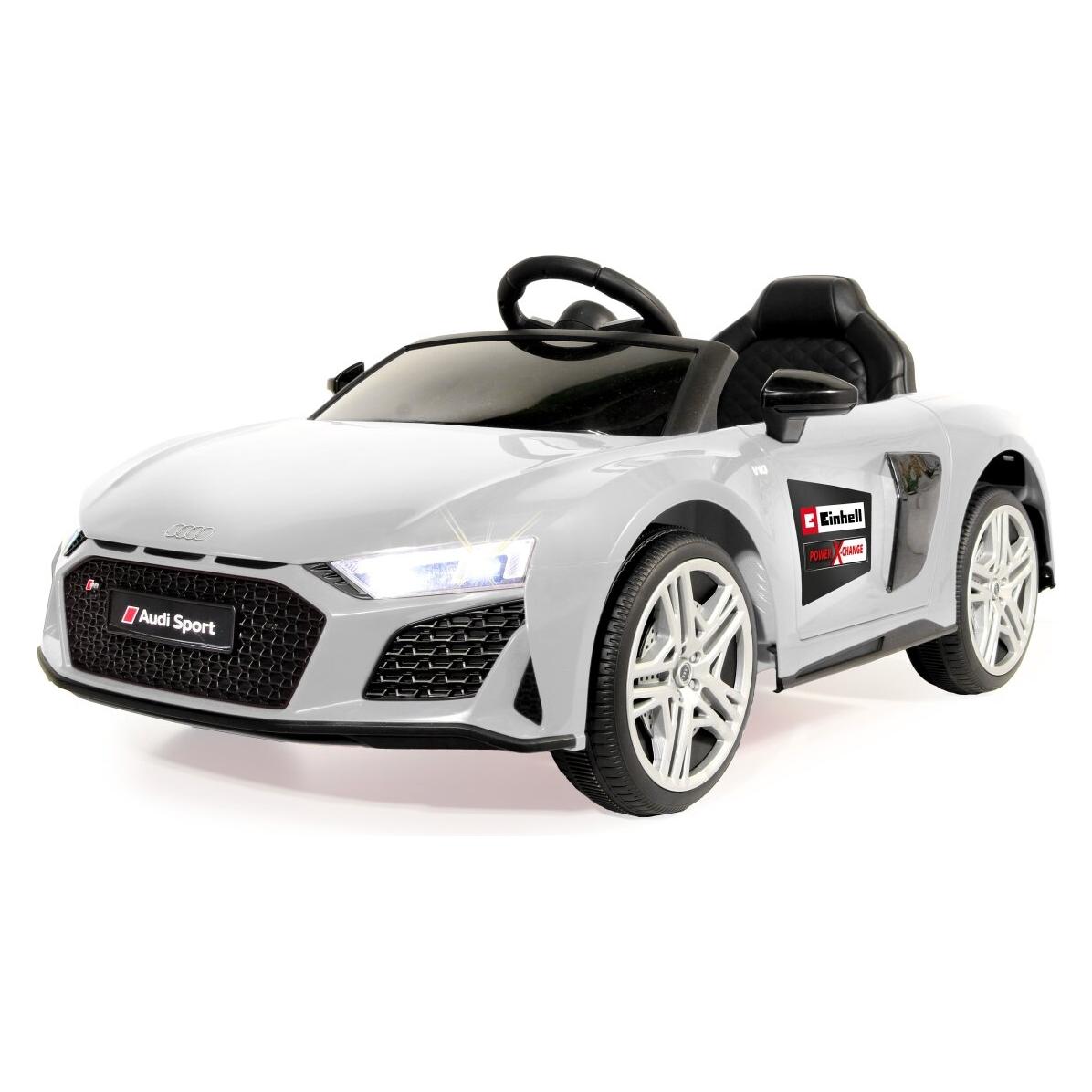 Jamara Ride-on Audi R8 Spyder weiss 18V Einhell Power X-Change (460914)