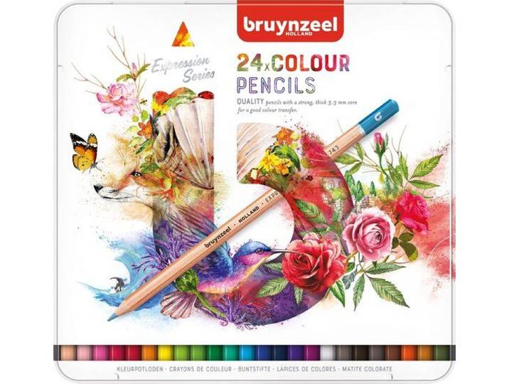 Bruynzeel Expression - Kleurpotloden - 24 kleuren